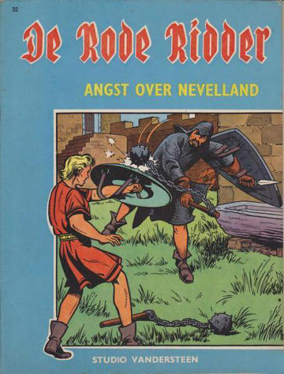 Cover for De Rode Ridder (Standaard Uitgeverij, 1959 series) #32 [zwartwit] - Angst over Nevelland