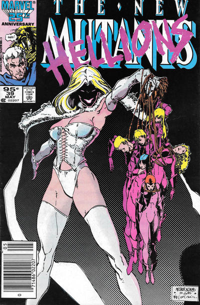 Cover for The New Mutants (Marvel, 1983 series) #39 [Canadian]