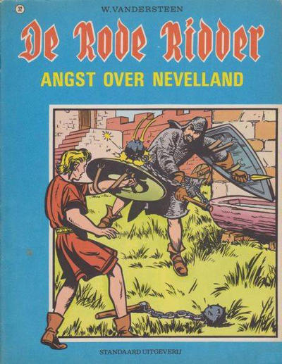 Cover for De Rode Ridder (Standaard Uitgeverij, 1959 series) #32 [zwartwit] - Angst over Nevelland [Herdruk 1972]