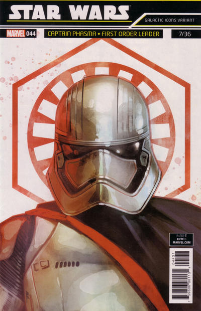 Cover for Star Wars (Marvel, 2015 series) #44 [Rod Reis 'Galactic Icon']