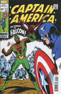 Cover Thumbnail for Captain America No. 117 Facsimile Edition (Marvel, 2021 series) 