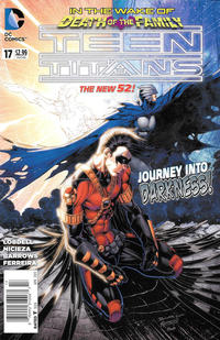 Cover Thumbnail for Teen Titans (DC, 2011 series) #17 [Newsstand]