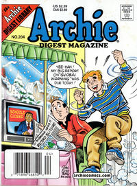 Cover for Archie Comics Digest (Archie, 1973 series) #204 [Newsstand]