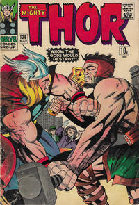 Cover Thumbnail for Thor (Marvel, 1966 series) #126 [British]