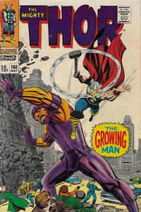Cover Thumbnail for Thor (Marvel, 1966 series) #140 [British]