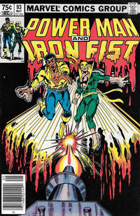 Cover for Power Man and Iron Fist (Marvel, 1981 series) #93 [Canadian]