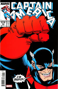 Cover Thumbnail for Captain America No. 354 Facsimile Edition (Marvel, 2021 series) 
