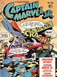 Cover Thumbnail for Captain Marvel Jr. (L. Miller & Son, 1950 series) #72
