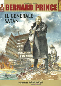 Cover Thumbnail for Collana Avventura (La Gazzetta dello Sport, 2015 series) #25 - Bernard Prince 1 - Il Generale Satan