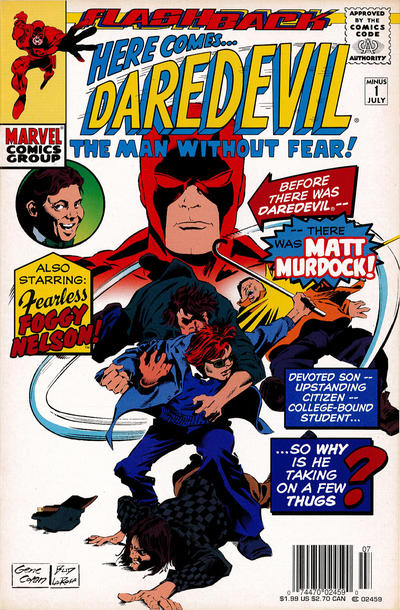 Cover for Daredevil (Marvel, 1964 series) #-1 [Newsstand]