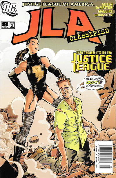 Cover for JLA: Classified (DC, 2005 series) #8 [Newsstand]