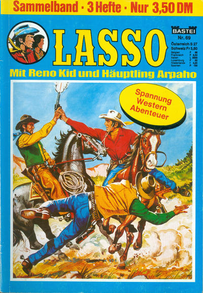 Cover for Lasso Sammelband (Bastei Verlag, 1967 ? series) #69