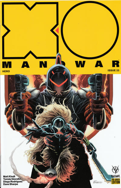 Cover for X-O Manowar (2017) (Valiant Entertainment, 2017 series) #23 Pre-Order Edition