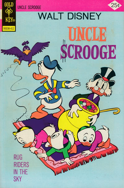 Cover for Walt Disney Uncle Scrooge (Western, 1963 series) #116 [Gold Key - No Fun Catalog]