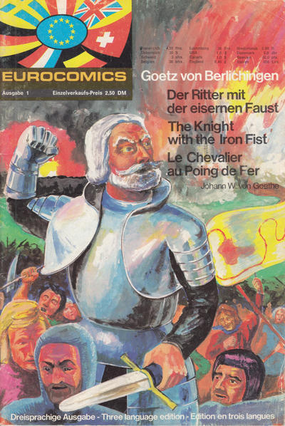Cover for Eurocomics (Paulinus, 1972 series) #1