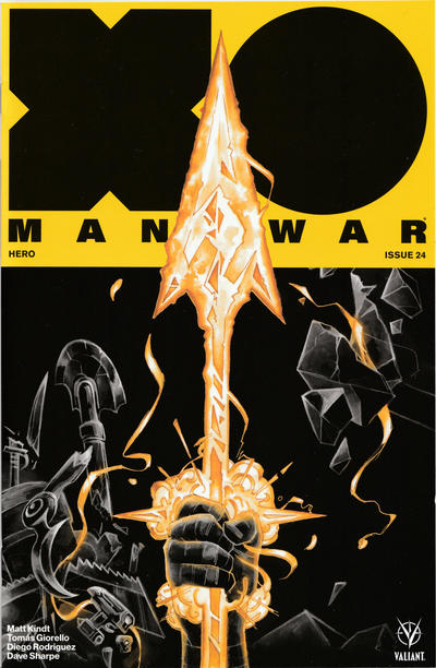 Cover for X-O Manowar (2017) (Valiant Entertainment, 2017 series) #24 [Cover C - Mike Manomivibul]
