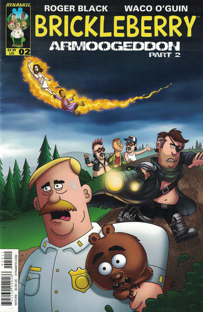 Cover for Brickleberry (Dynamite Entertainment, 2016 series) #2 [Cover A]