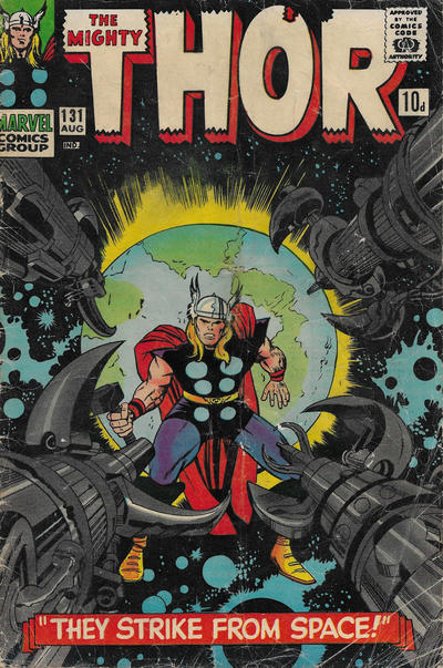 Cover for Thor (Marvel, 1966 series) #131 [British]