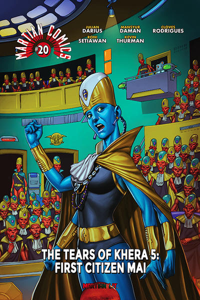 Cover for Martian Comics (Martian Lit, 2014 series) #20