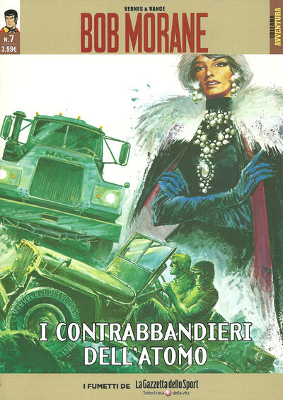 Cover for Collana Avventura (La Gazzetta dello Sport, 2015 series) #54 - Bob Morane 7 - I Contrabbandieri dell’ Atomo