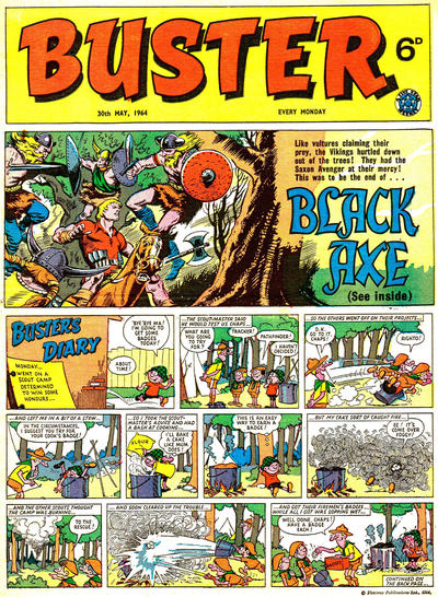 Cover for Buster (IPC, 1960 series) #30 May 1964 [210]