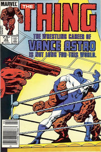 Cover for The Thing (Marvel, 1983 series) #32 [Newsstand]
