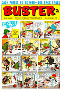 Cover Thumbnail for Buster (IPC, 1960 series) #25 November 1967 [392]