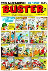 Cover Thumbnail for Buster (IPC, 1960 series) #16 December 1967 [395]