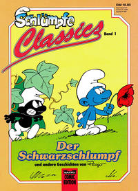 Cover Thumbnail for Bastei Comic Edition (Bastei Verlag, 1990 series) #72550 - Schlümpfe Classics 1: Schwarzschlumpf und andere Geschichten