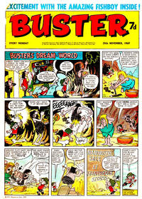 Cover Thumbnail for Buster (IPC, 1960 series) #29 November 1969 [497]
