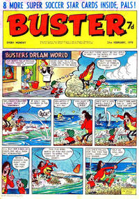 Cover Thumbnail for Buster (IPC, 1960 series) #21 February 1970 [509]