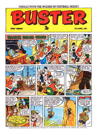 Cover Thumbnail for Buster (IPC, 1960 series) #17 April 1971 [556]