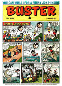 Cover Thumbnail for Buster (IPC, 1960 series) #14 August 1971 [573]