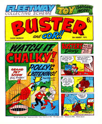 Cover Thumbnail for Buster (IPC, 1960 series) #9 August 1975 [769]