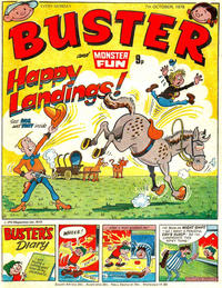 Cover Thumbnail for Buster (IPC, 1960 series) #7 October 1978 [934]