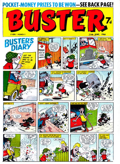 Cover for Buster (IPC, 1960 series) #11 June 1966 [316]