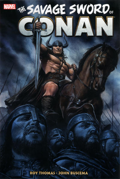 Cover for Savage Sword of Conan: The Original Marvel Years Omnibus (Marvel, 2019 series) #4 [Book Market Cover]