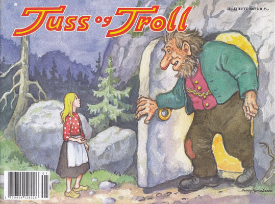 Cover for Tuss og Troll (Norsk Barneblad, 1945 series) #2007