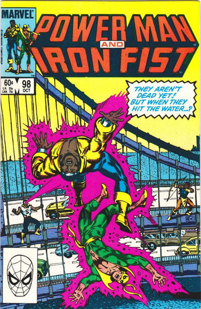 Cover for Power Man and Iron Fist (Marvel, 1981 series) #98 [Direct]