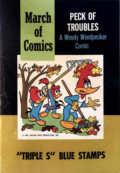 Cover for Boys' and Girls' March of Comics (Western, 1946 series) #222 ["Triple-S" Blue Stamps]