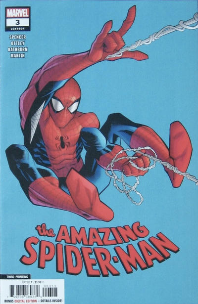 Cover for Amazing Spider-Man (Marvel, 2018 series) #3 (804)