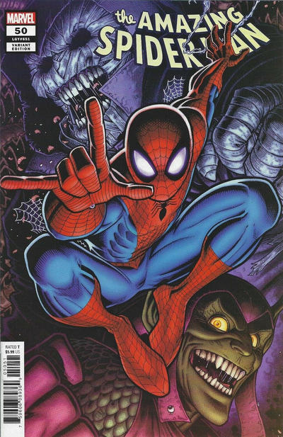 Cover for Amazing Spider-Man (Marvel, 2018 series) #50 (851) [Variant Edition - Arthur Adams Cover]
