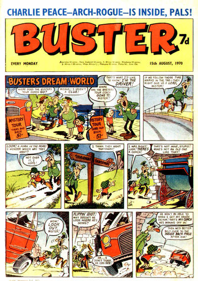 Cover for Buster (IPC, 1960 series) #15 August 1970 [532]
