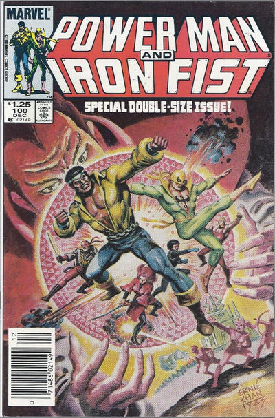 Cover for Power Man and Iron Fist (Marvel, 1981 series) #100 [Canadian]