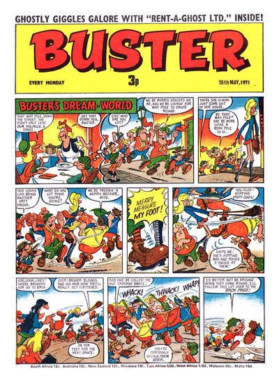 Cover for Buster (IPC, 1960 series) #15 May 1971 [560]