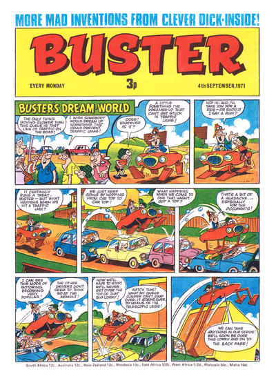 Cover for Buster (IPC, 1960 series) #4 September 1971 [576]