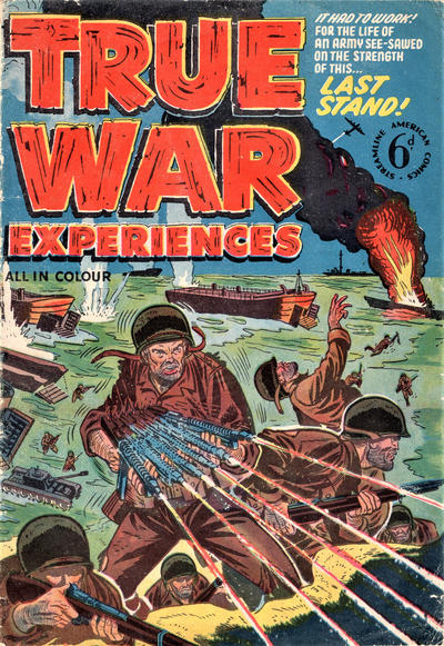 Cover for True War Experiences (Streamline, 1953 series) #[2]