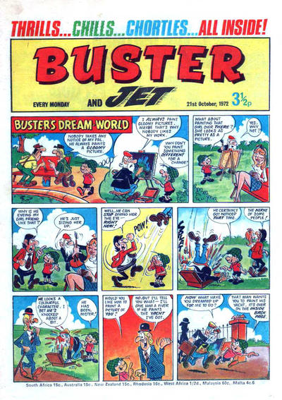 Cover for Buster (IPC, 1960 series) #21 October 1972 [635]