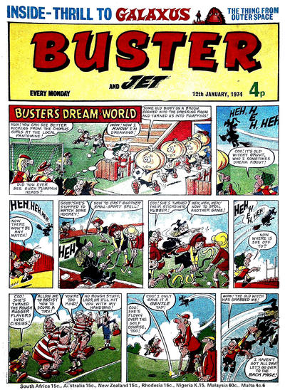 Cover for Buster (IPC, 1960 series) #12 January 1974 [699]