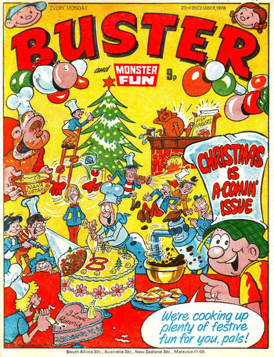 Cover for Buster (IPC, 1960 series) #23 December 1978 [945]